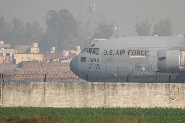 U.S. military plane deporting Indian immigrants lands in Amritsar 