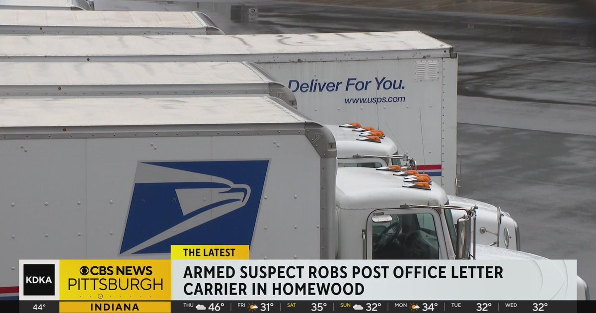 A postal worker is robbed at gunpoint in Homewood - CBS Pittsburgh