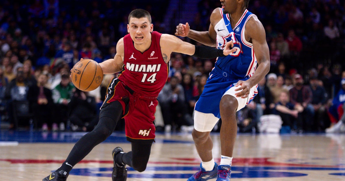 Tyler Herro scores 30 as Heat defeat 76ers 108-101 Tyler Herro scores 30 as Heat defeat 76ers 108-101
