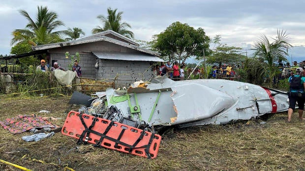 Philippine US plane crash 