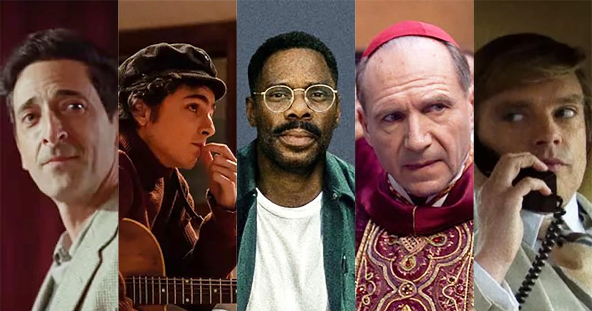 Behind the scenes with the best actor Oscar nominees at the 2025 Academy Awards