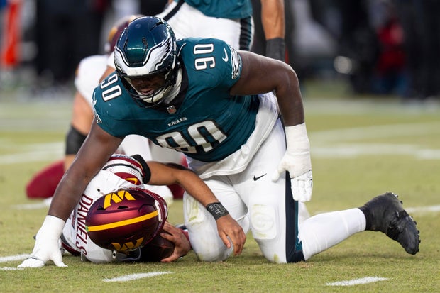 Commanders Eagles Football 