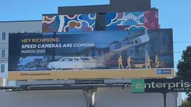 SFMTA speed camera billboard 