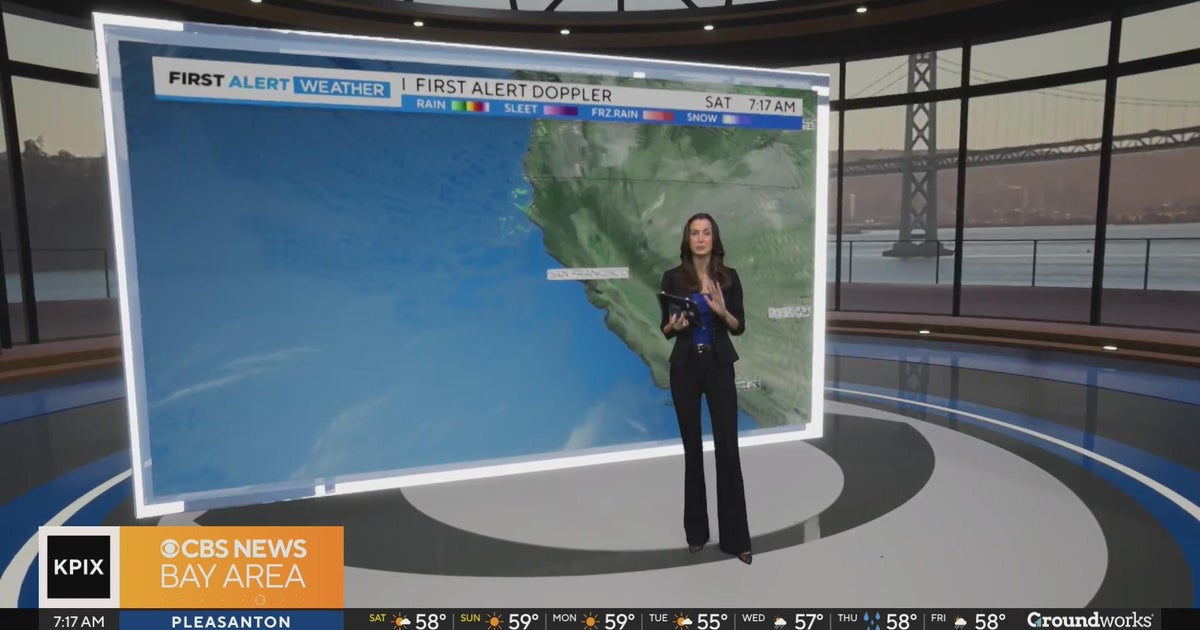 First Alert Weather Saturday morning edition - CBS San Francisco