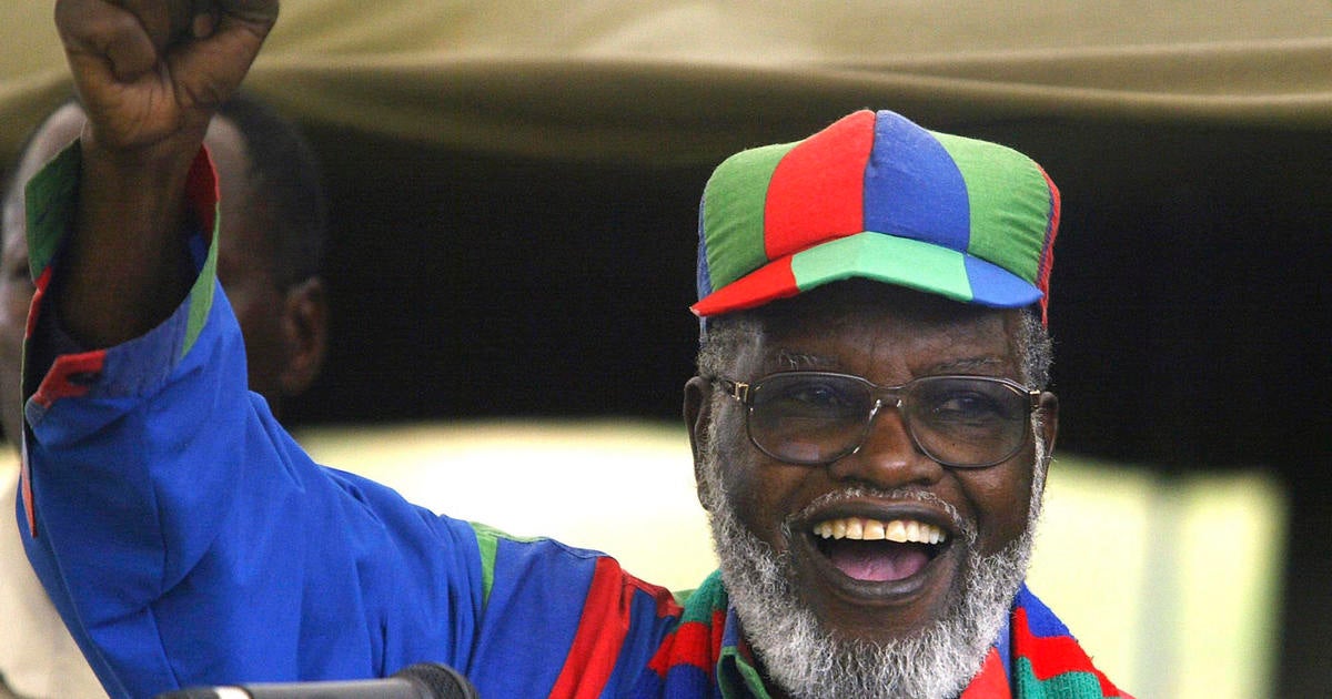 Sam Nujoma, anti-apartheid activist and Namibia's first president, dies at 95