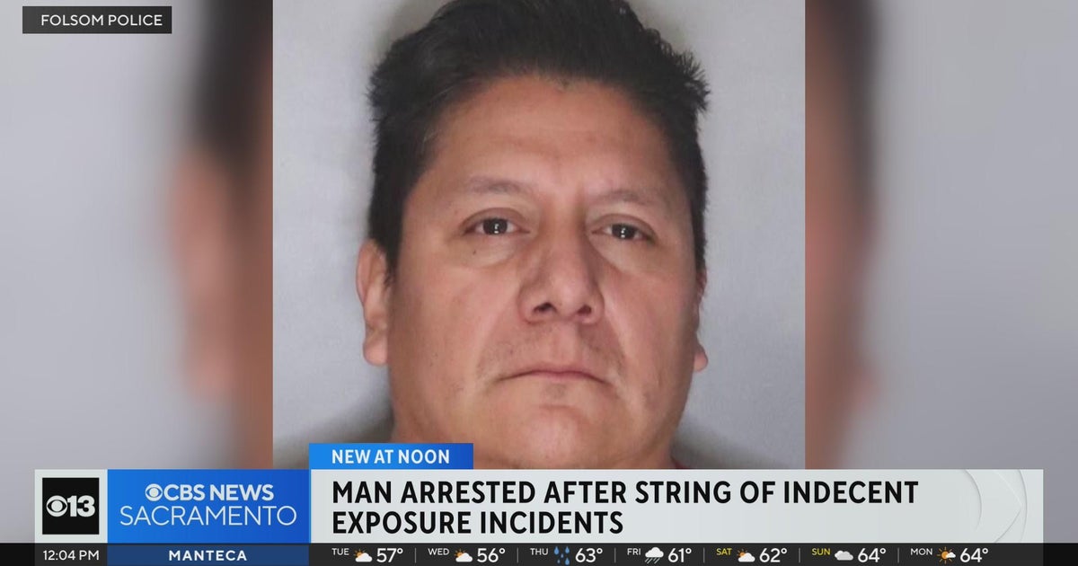Man arrested after string of Folsom indecent exposure incidents
