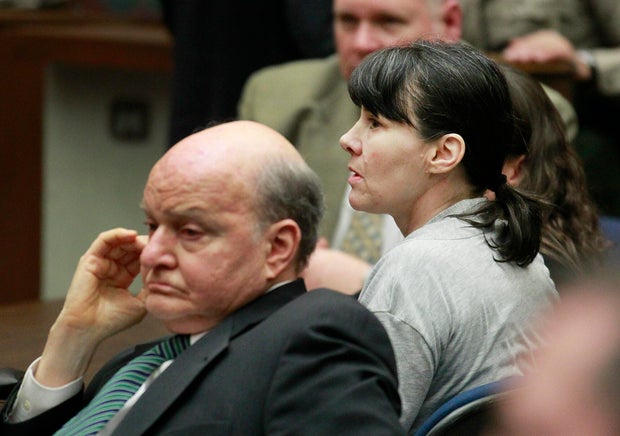 Attorney Mark Overland (L) and former Lo 