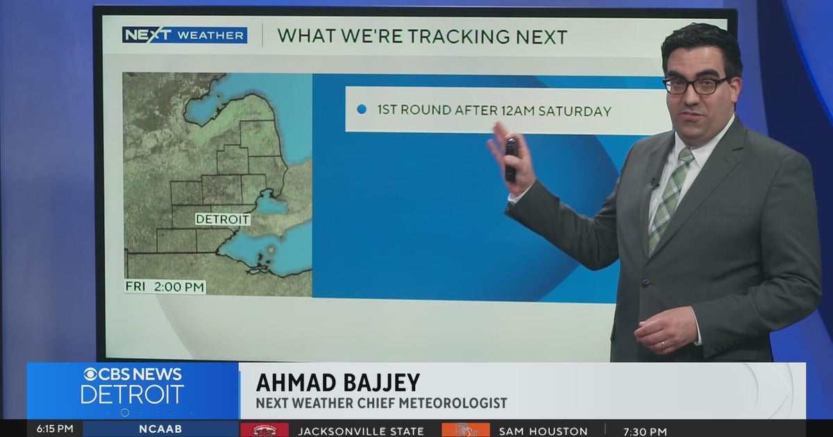 Weekend snow on the way - CBS Detroit