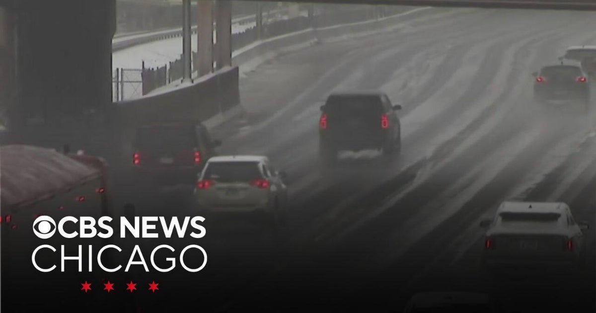 Snow makes for treacherous roads for much of Wednesday in Chicago - CBS ...