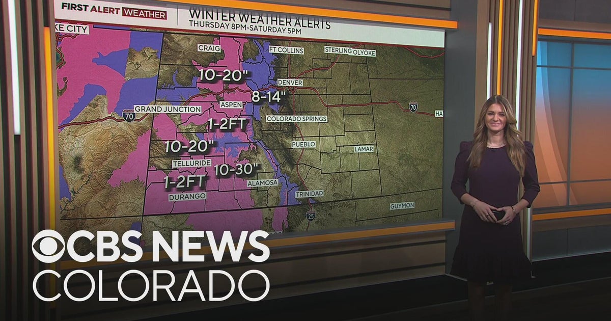 Arctic air retreats from Colorado before heavy snow moves into the ...