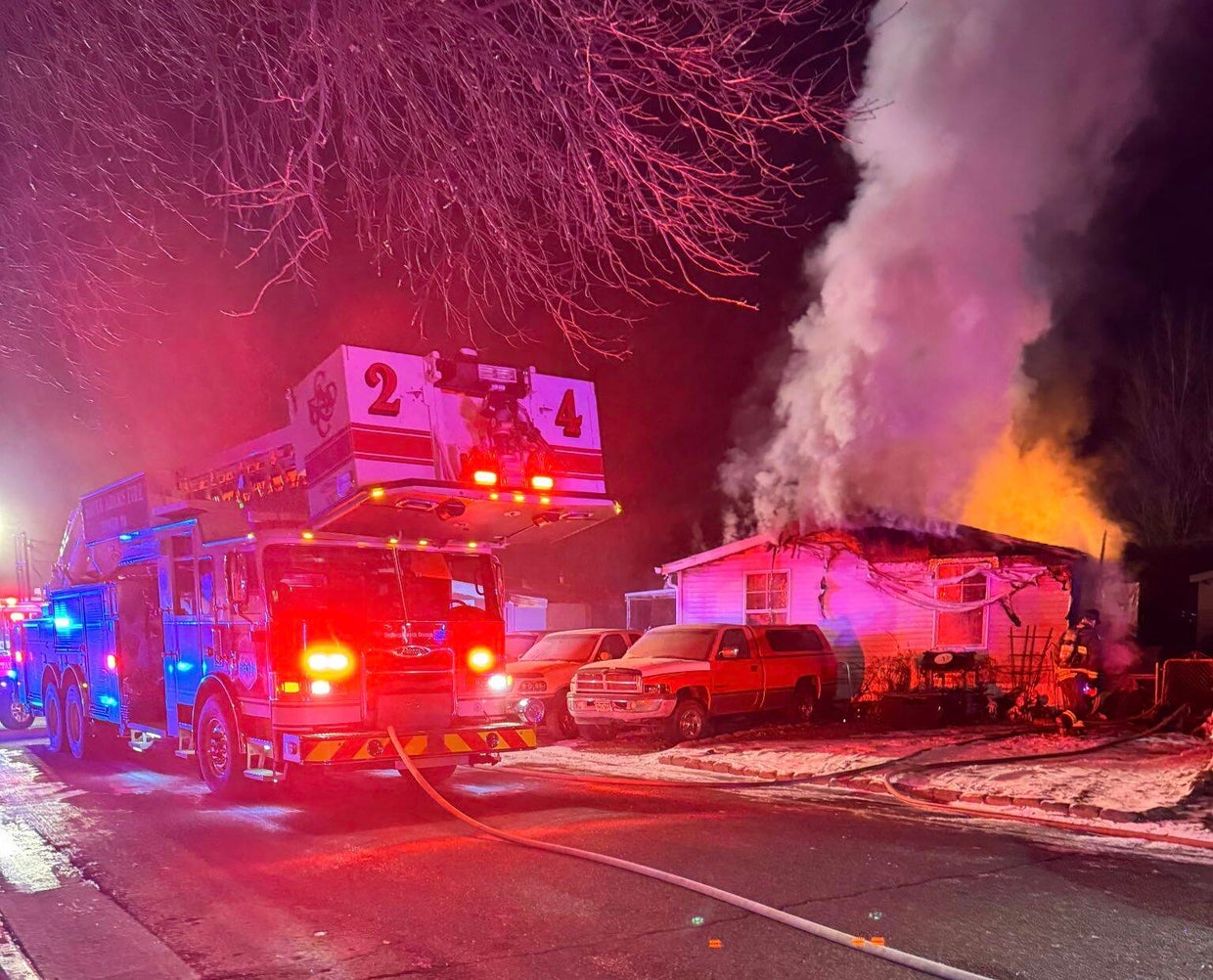 Colorado family of 5 displaced after early morning house fire in ...