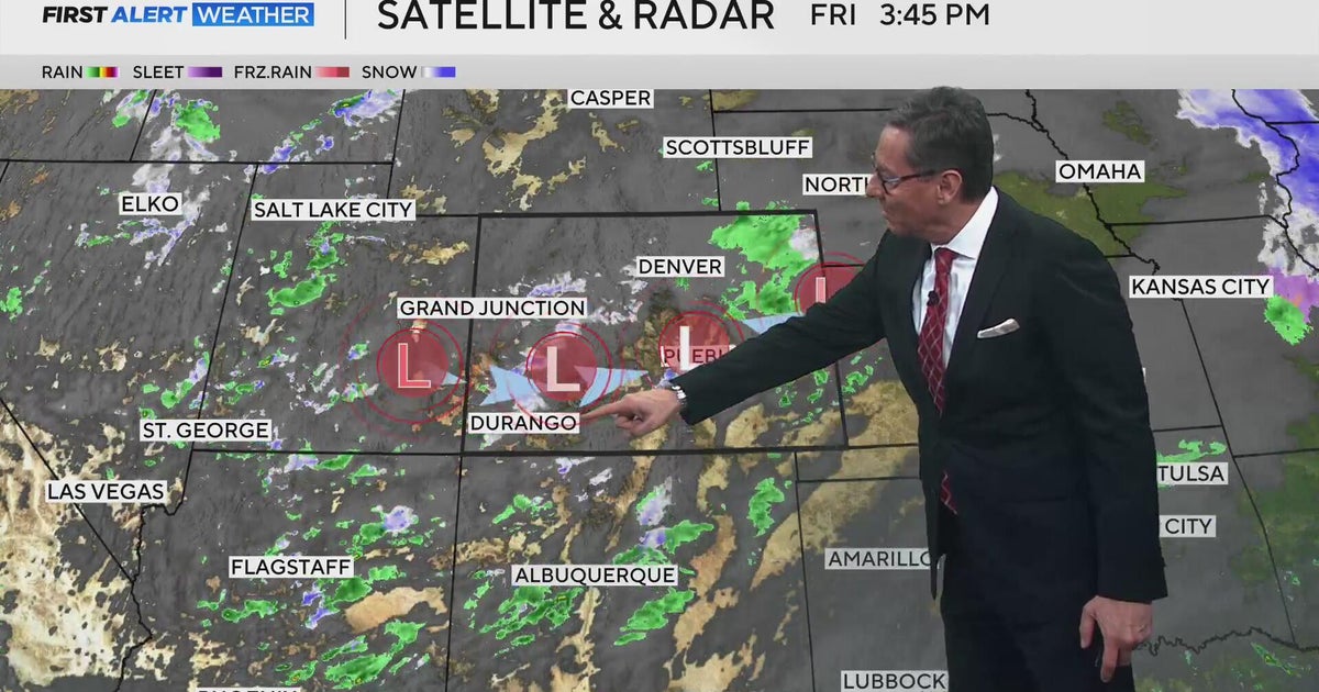 Moisture Rich Winter Storm Blasts Across Colorado Cbs Colorado