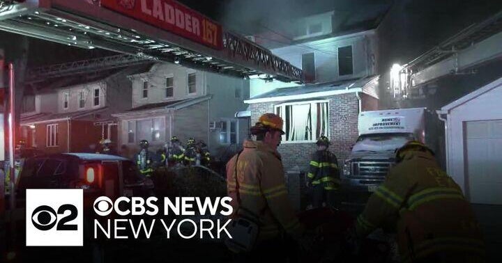 3 killed in Queens house fire - CBS New York