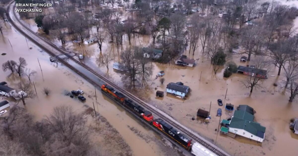 Winter weather and severe storms slam parts of U.S., killing at least 10 people