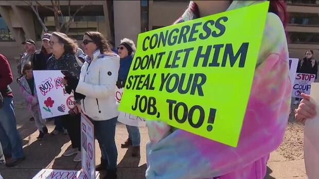 Dallas DOG Trump protest 