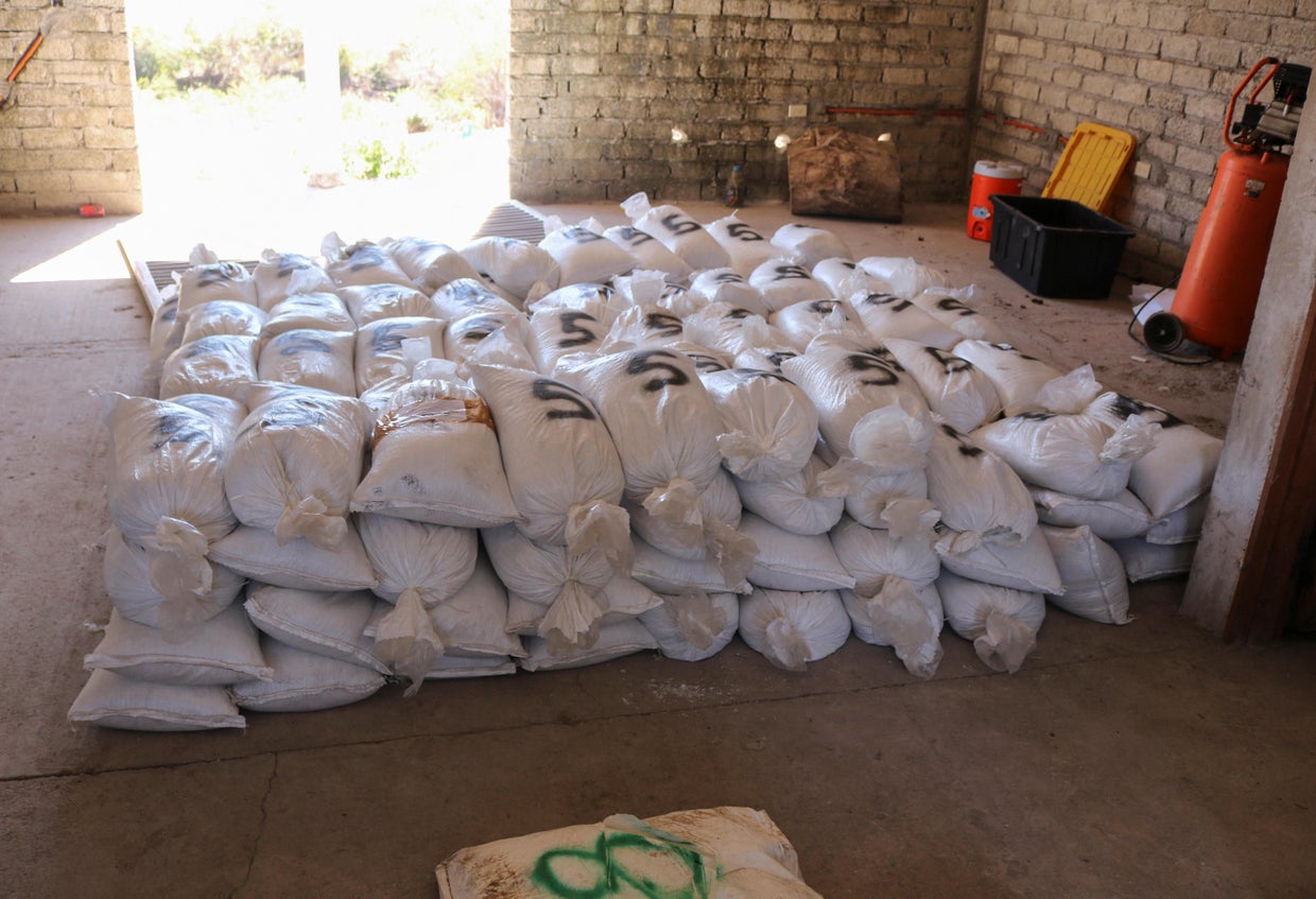Mexico seizes over 4 tonnes of methamphetamines 