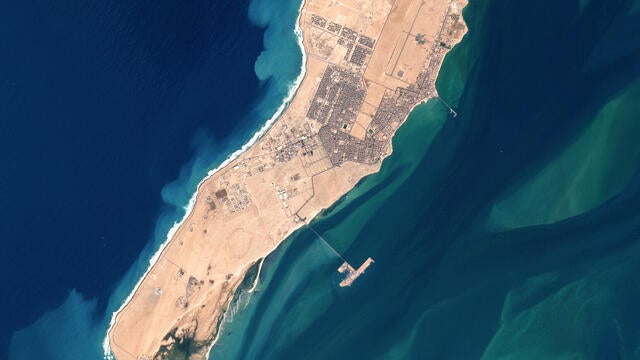 Satellite Imagery of Dakhla in Morocco 