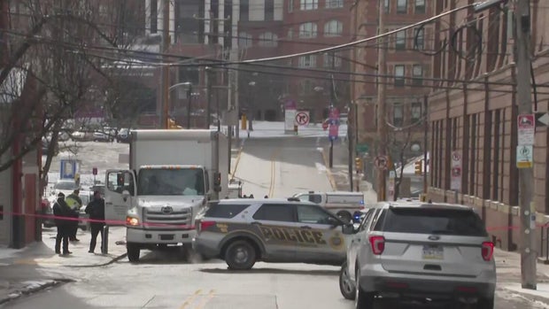 kdka pedestrian hit killed box truck 