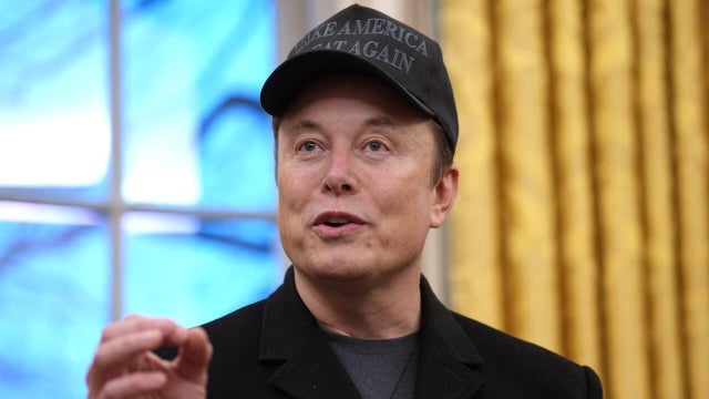 Elon Musk and President Donald Trump