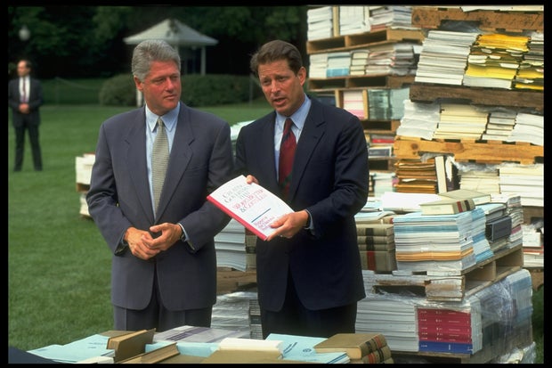Bill Clinton And Al Gore