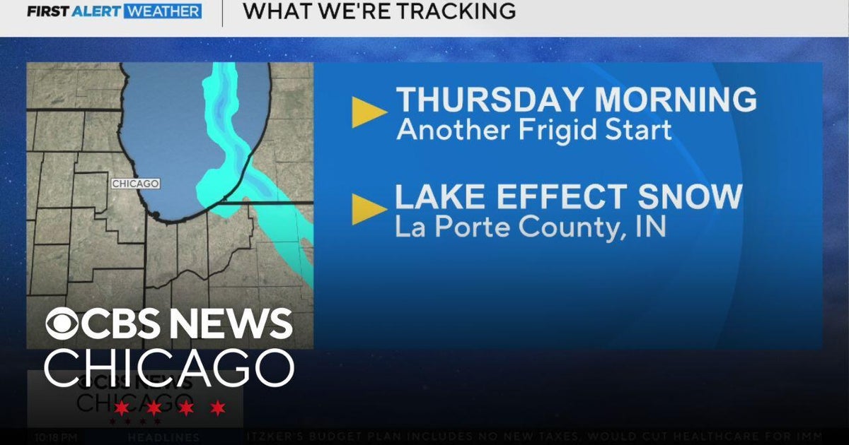 Another frigid start Thursday morning in Chicago - CBS Chicago
