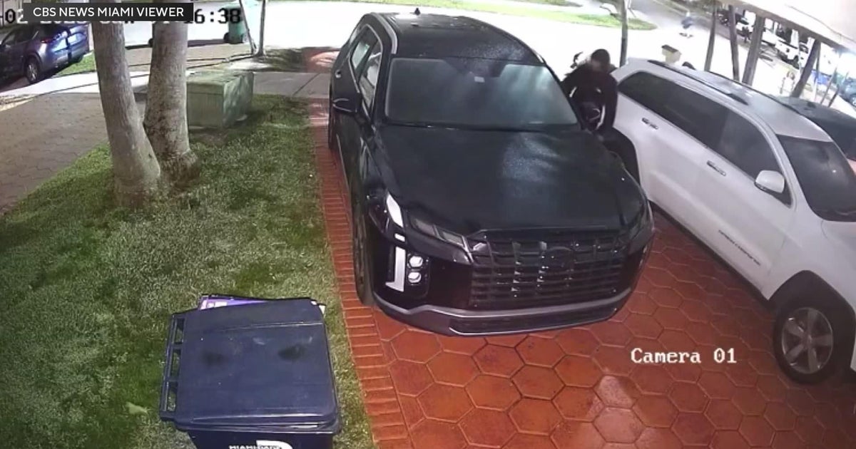 Videos capture repeated car break-in attempts in Miami-Dade, neighbors say Videos capture repeated car break-in attempts in Miami-Dade, neighbors say