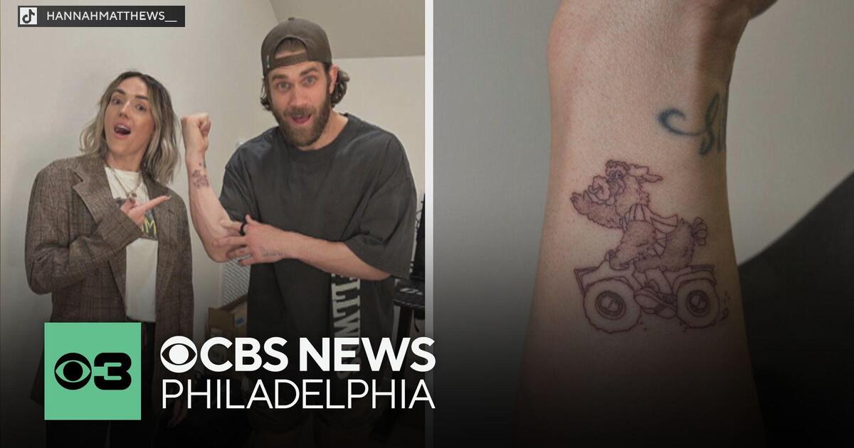 Bryce Harper's Phanatic Tattoo Celebrates Phillies Bond