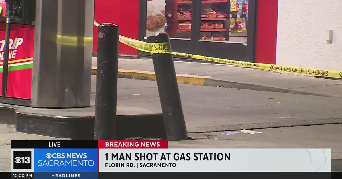 Man shot at Sacramento-area gas station, taken to hospital - CBS Sacramento