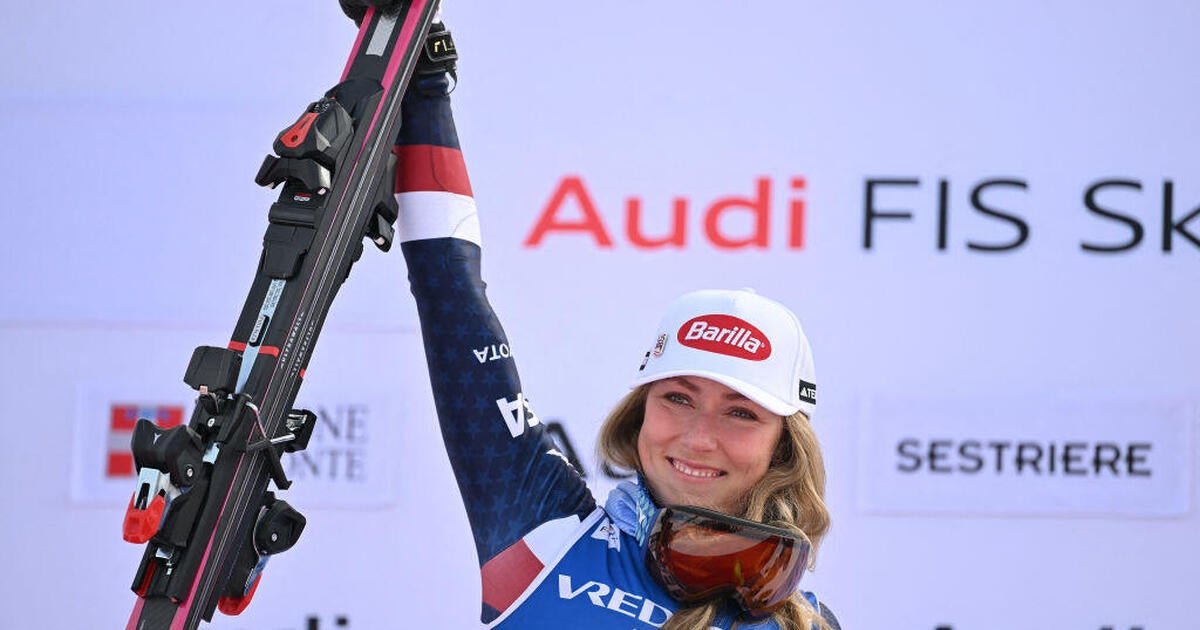 Mikaela Shiffrin gets historic 100th World Cup race win, ties podiums record