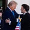 Trump meets with French President Emmanuel Macron at the White House