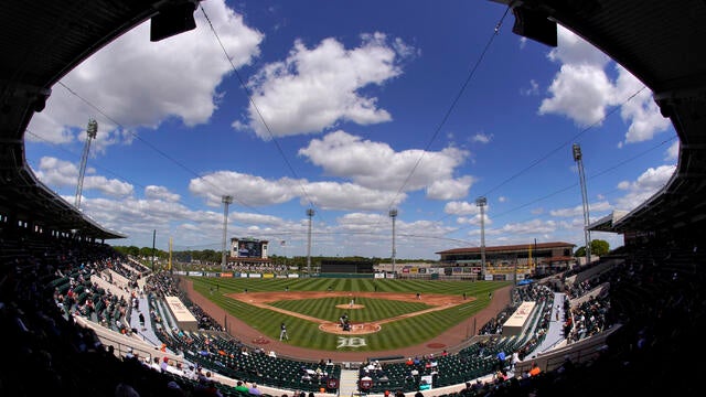 Yankees Tigers Spring Baseball 