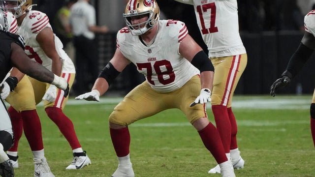 San Francisco 49ers guard Ben Bartch