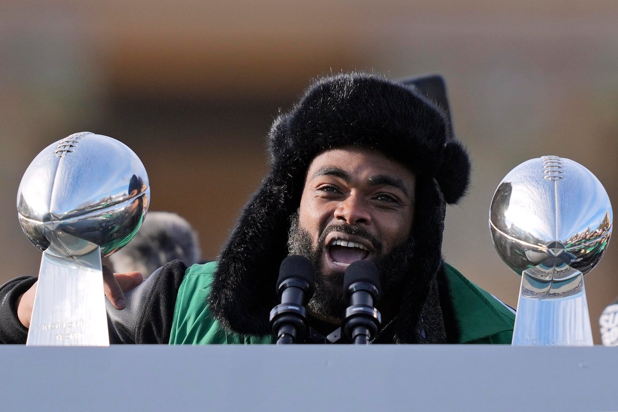 Super Bowl Eagles Parade Football 