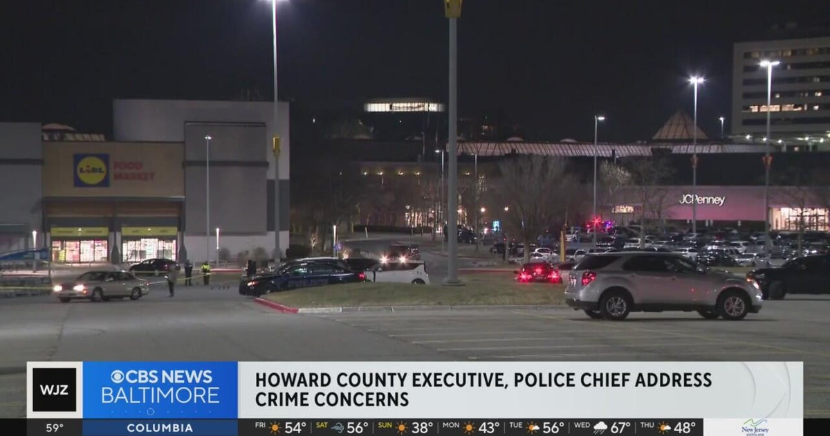 Howard County leaders address crime concerns - CBS Baltimore