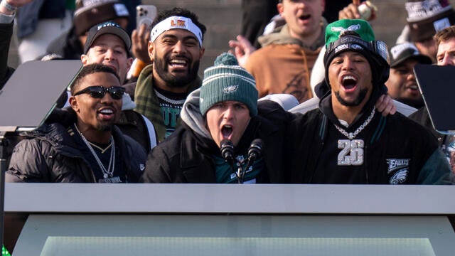 Super Bowl Eagles Parade Football 