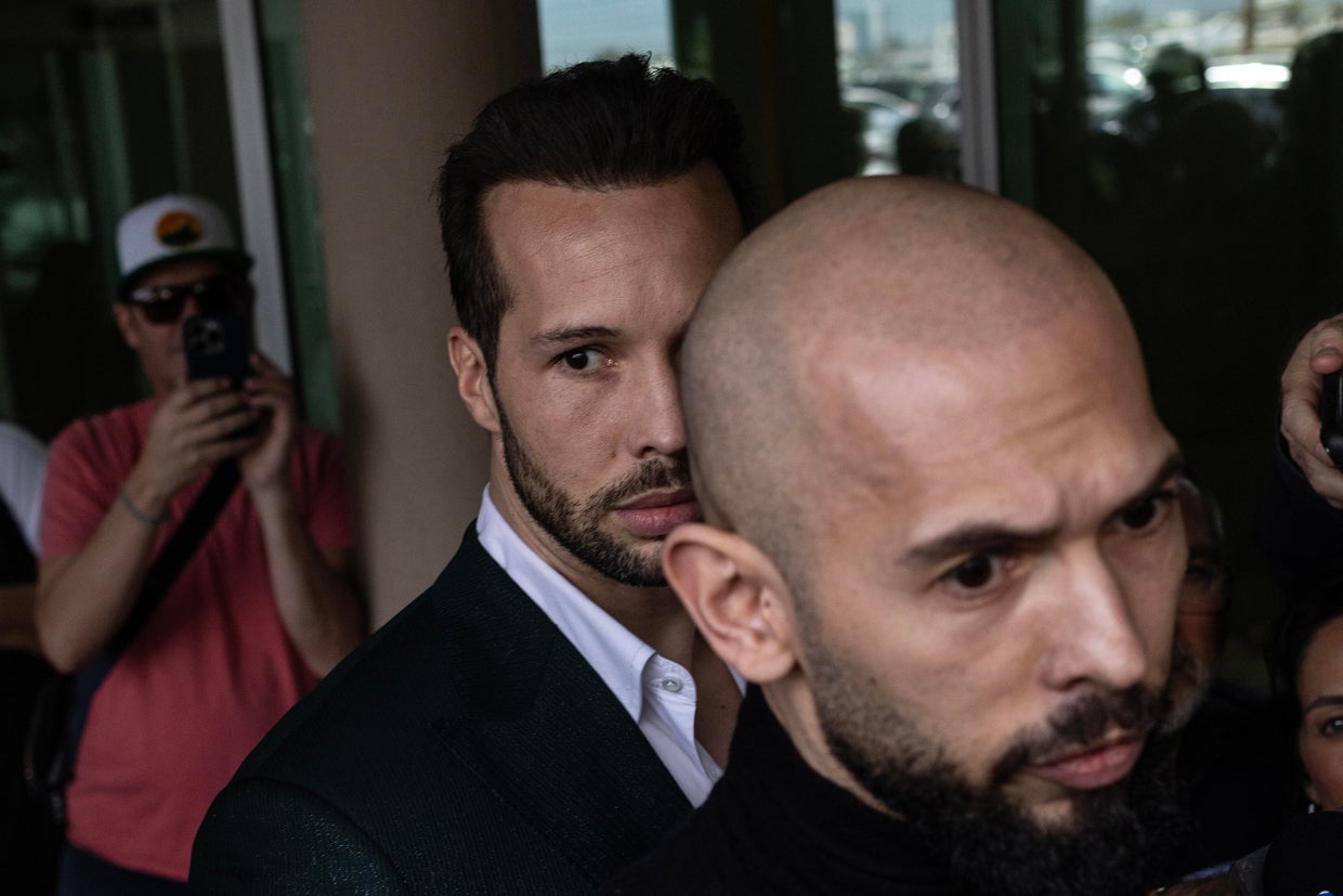 Influencer Tate Brothers Return To U.S. Despite Sex Trafficking Charges In Romania 