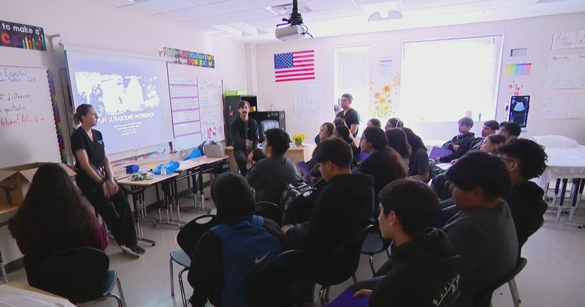 Future healthcare heroes trained in North Dallas - CBS Texas