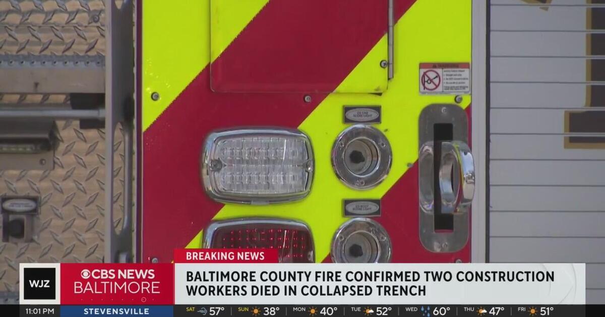 Two construction workers pronounced dead after tragic trench collapse ...