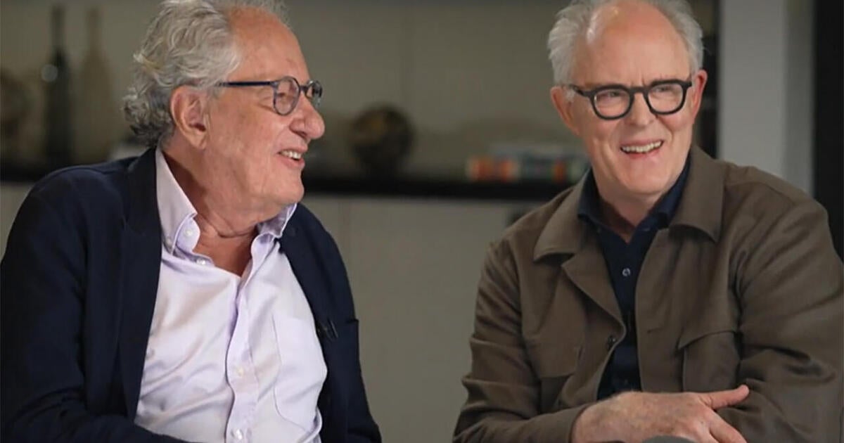 John Lithgow and Geoffrey Rush talk horror in 