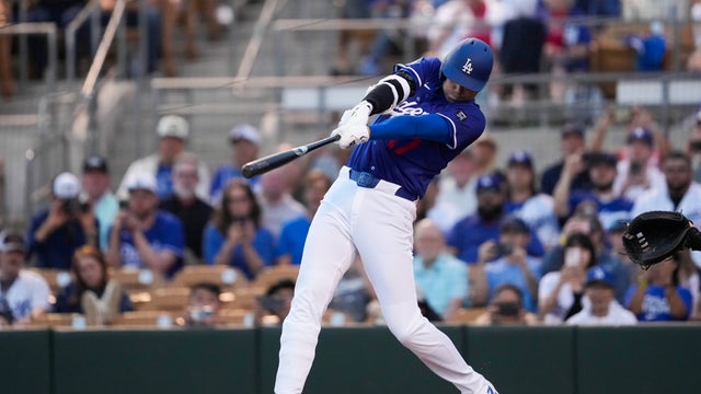 APTOPIX Angels Dodgers Spring Baseball