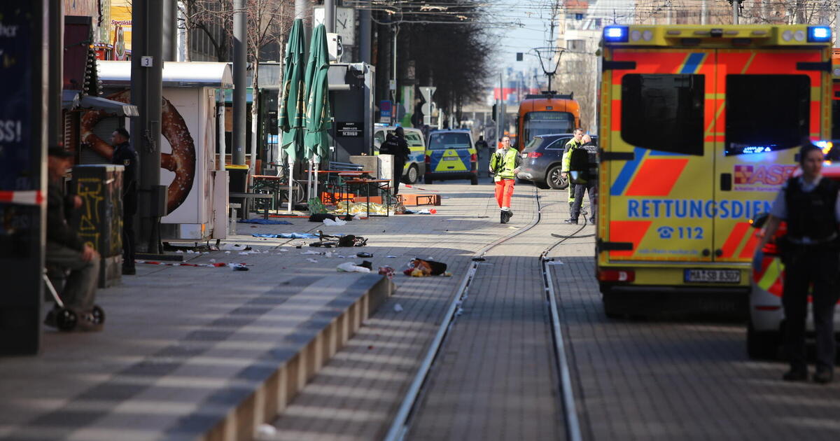 At least 1 killed in apparent vehicle ramming attack in Mannheim, Germany