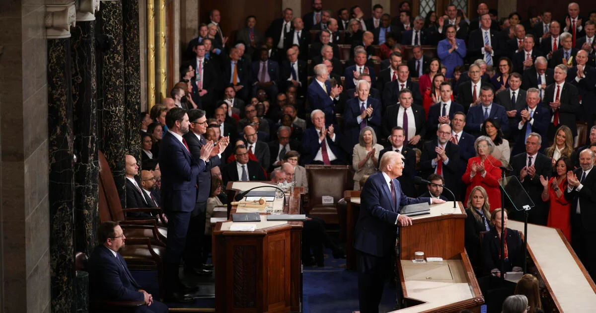 Poll on Trump's 2025 joint address to Congress finds large majority of viewers approve