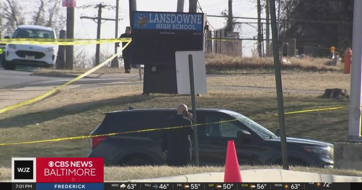 16-year-old shot and killed near Baltimore County school - CBS Baltimore