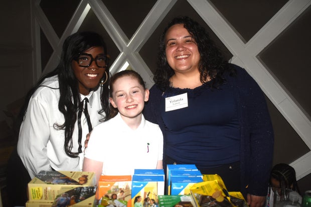 People pose for a photo at the 2025 Take the Lead Greater Philadelphia annual gala 