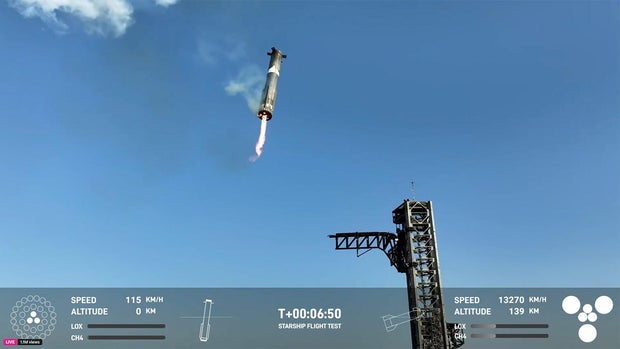 SpaceX Starship breaks apart after launch in second failure in a row 030625-landing-closing-in.jpg