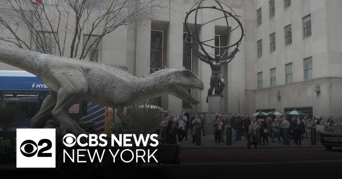 Bronx Zoo Dinosaur Safari exhibit returns in April - CBS New York