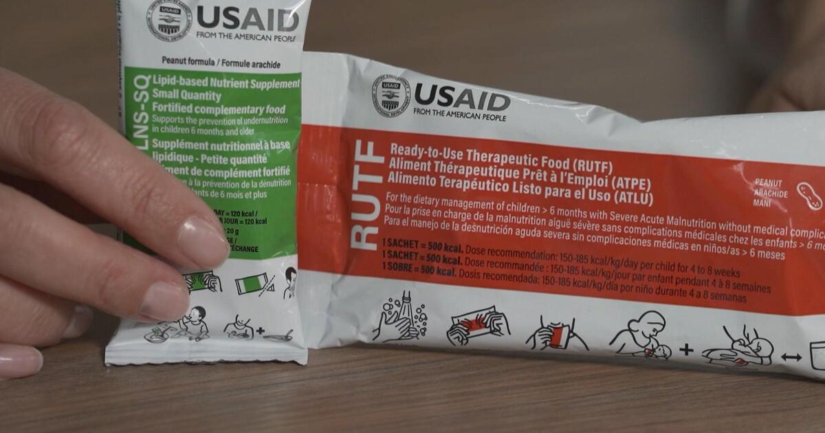 Malnutrition food product sees funding affected by USAID cuts