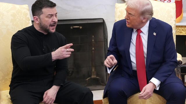 President Trump Hosts Ukrainian President Zelensky At The White House 