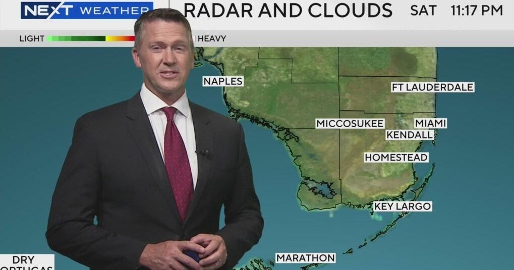 South Florida 11 p.m. Weather Forecast 3/8/2025 - CBS Miami
