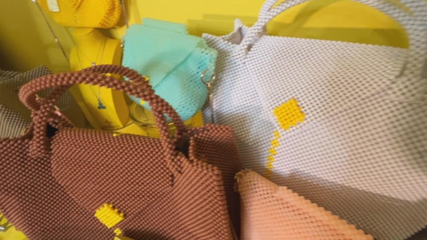 Beaded bags by Valencia Key